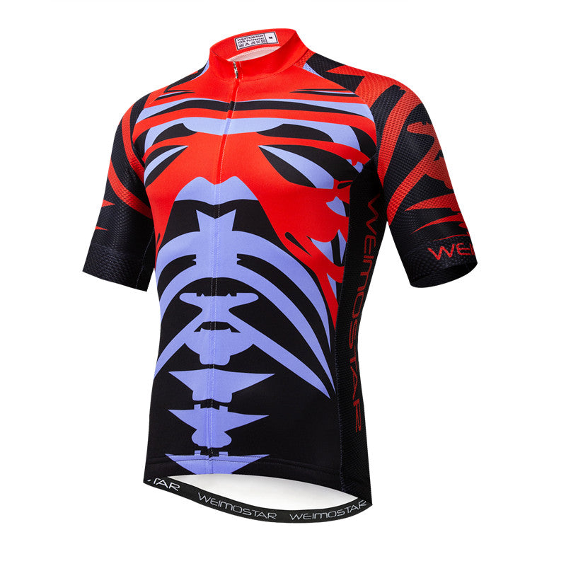 Summer short sleeve cycling jersey