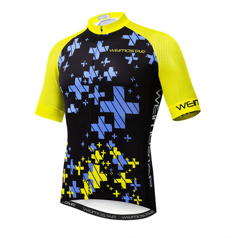 Summer short sleeve cycling jersey