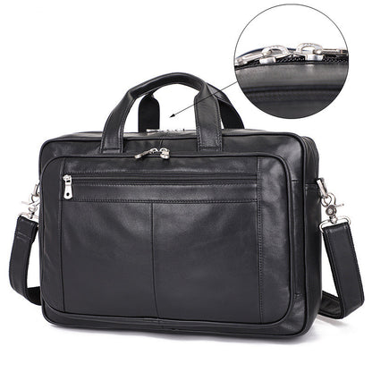 Top Qaulity Brand Briefcase Bag For Men Male Business Bag Vintage Designer